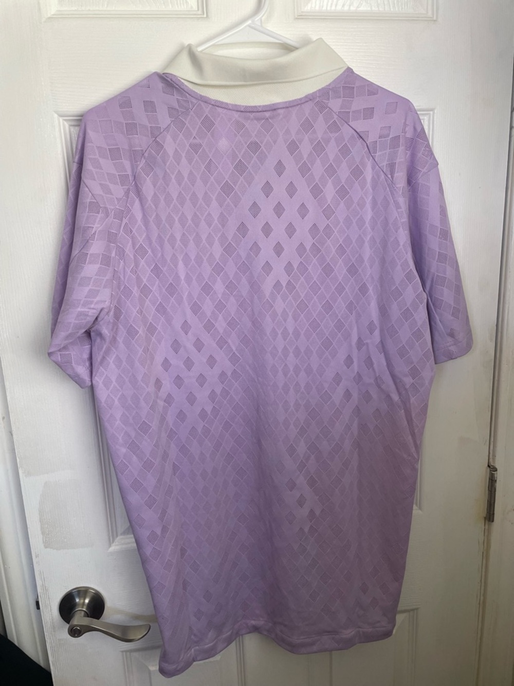 Adidas Tennis Pro Climacool+ FreeLift Polo Shirt Powder Plum JL9676 - Men's L - Picture 3 of 10